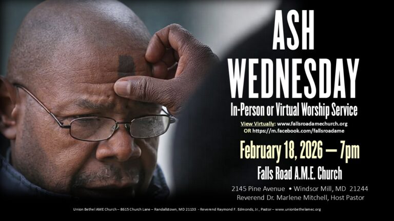 Ash Wednesday Worship Service