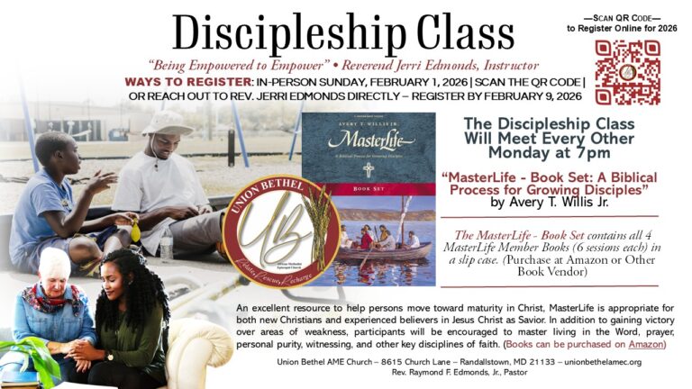 2026 Discipleship Class