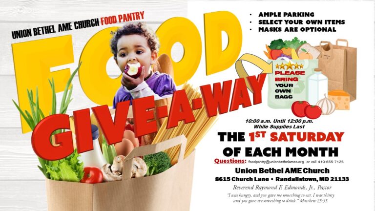 April 5, 2025 Community Free Food Giveaway