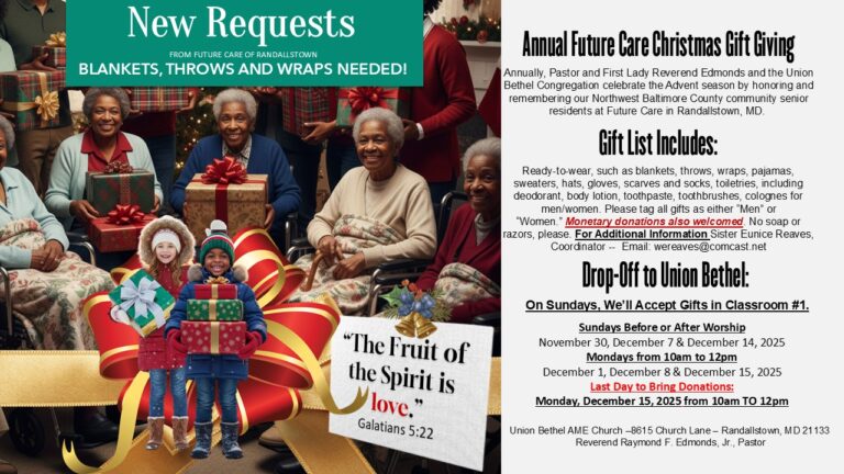 Annual Future Care Christmas Gift Giving