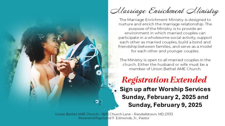 Marriage Enrichment Ministry