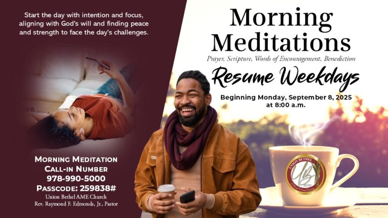 Union Bethel Morning Meditations