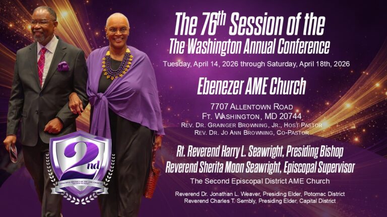 The 76th Session of the Washington Annual Conference