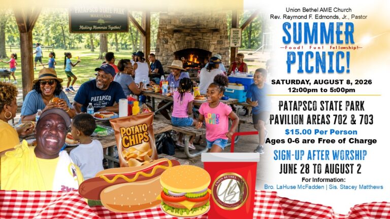 Union Bethel Summer Picnic