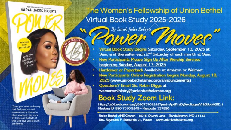 Women’s Fellowship Book Study 2025-2026