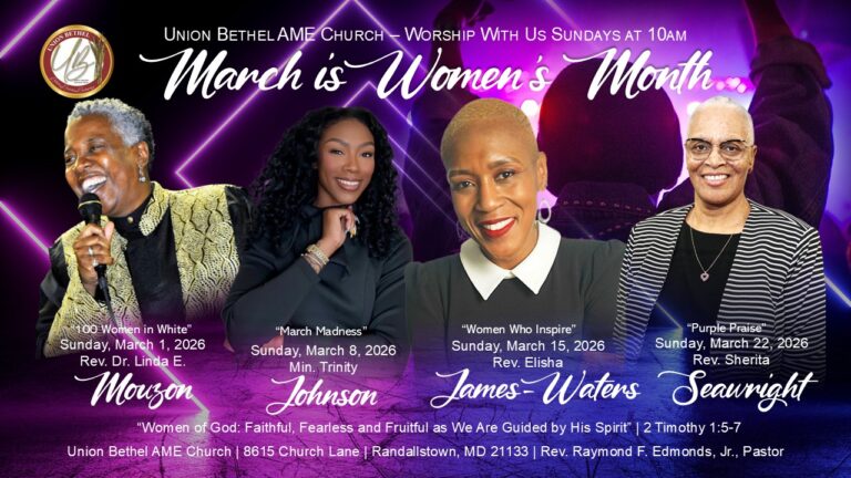 March is Women’s Month