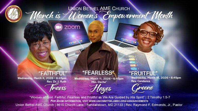 March is Women’s Empowerment Month